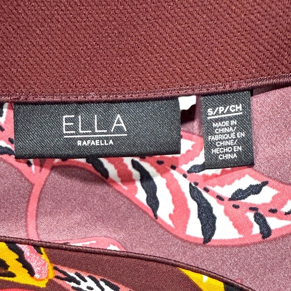 Ella by Rafaella Leaf Print Midi Skirt – Decadent Chocolate – Size S - Picture 4 of 13
